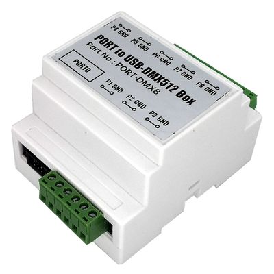 Port-DMX08<br>Port to DMX Converter