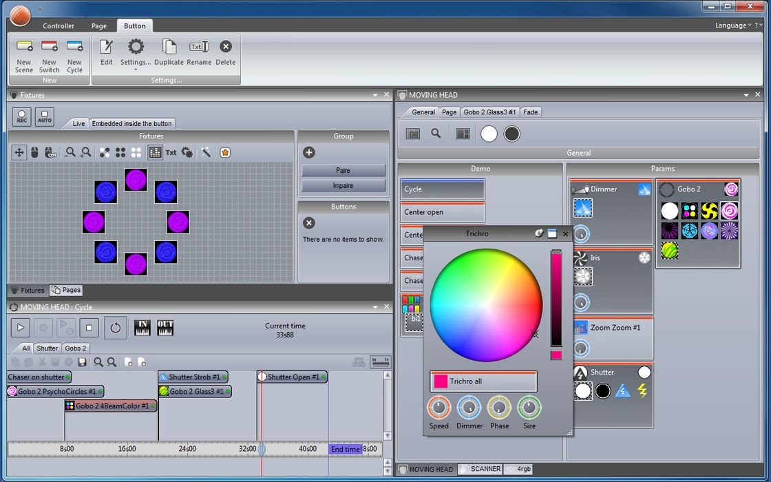 DMX 软件控台 Sunlite Suite2 (Windows)