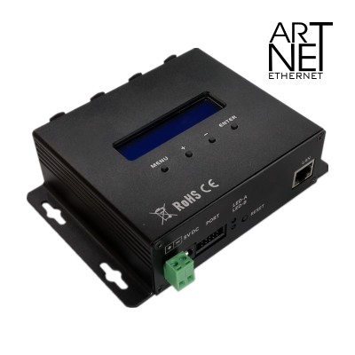 ARTNET-DMX4<br>Bidirection Ethernet-DMX Converter