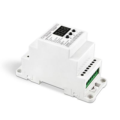 DMX-055D<br>5路导轨DMX恒压解码器